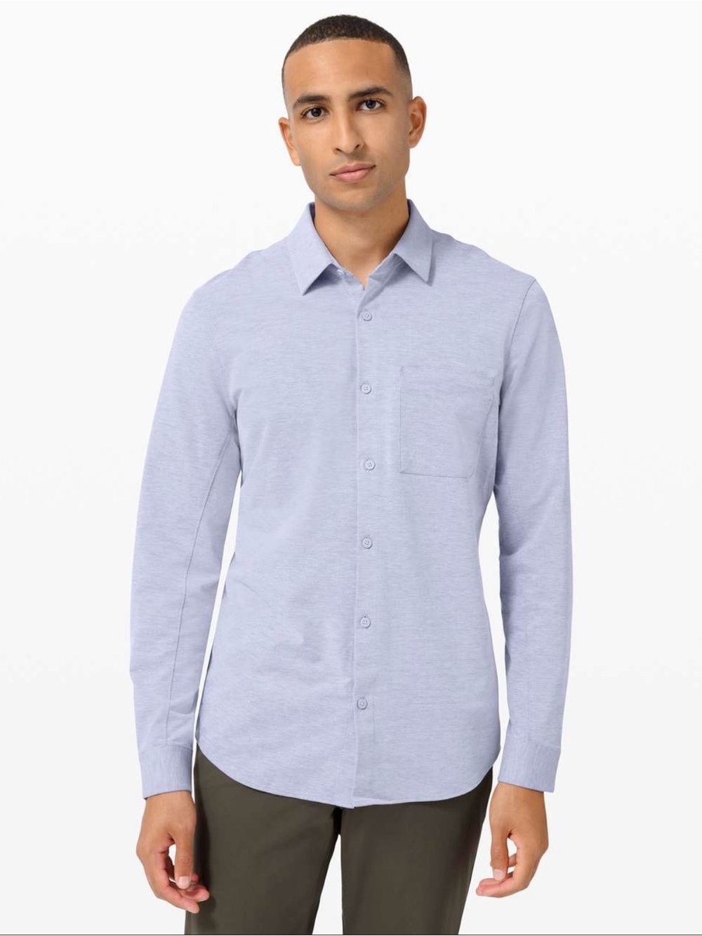 Lululemon Commission Long Sleeve Shirt
Harbor Blue size Medium